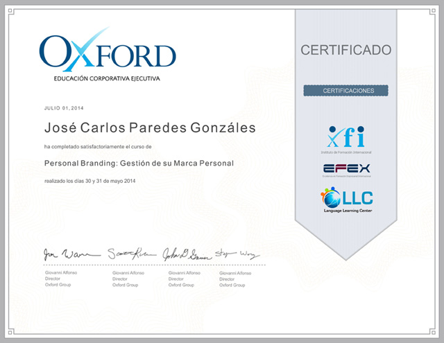 certificado